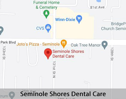 Map image for Root Canal Treatment in Seminole, FL